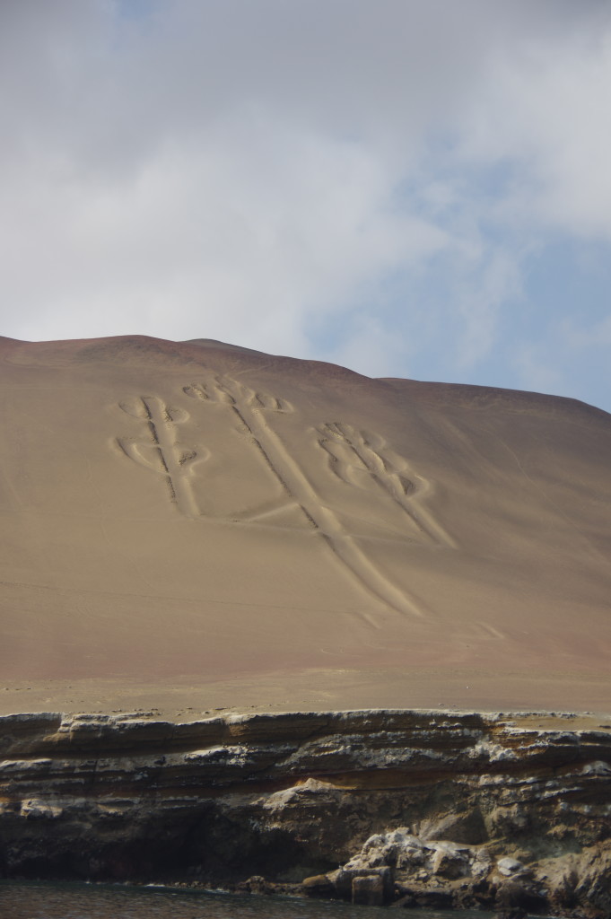 The Candelabra geoglyph (age and creators unknown)