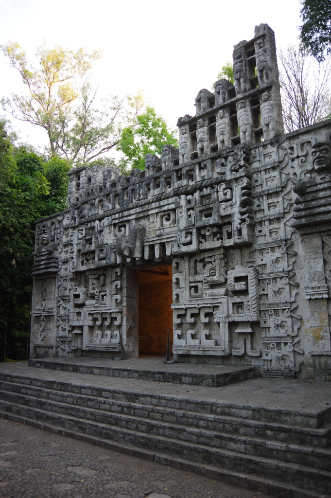 Replica of a temple (Anthropology museum)