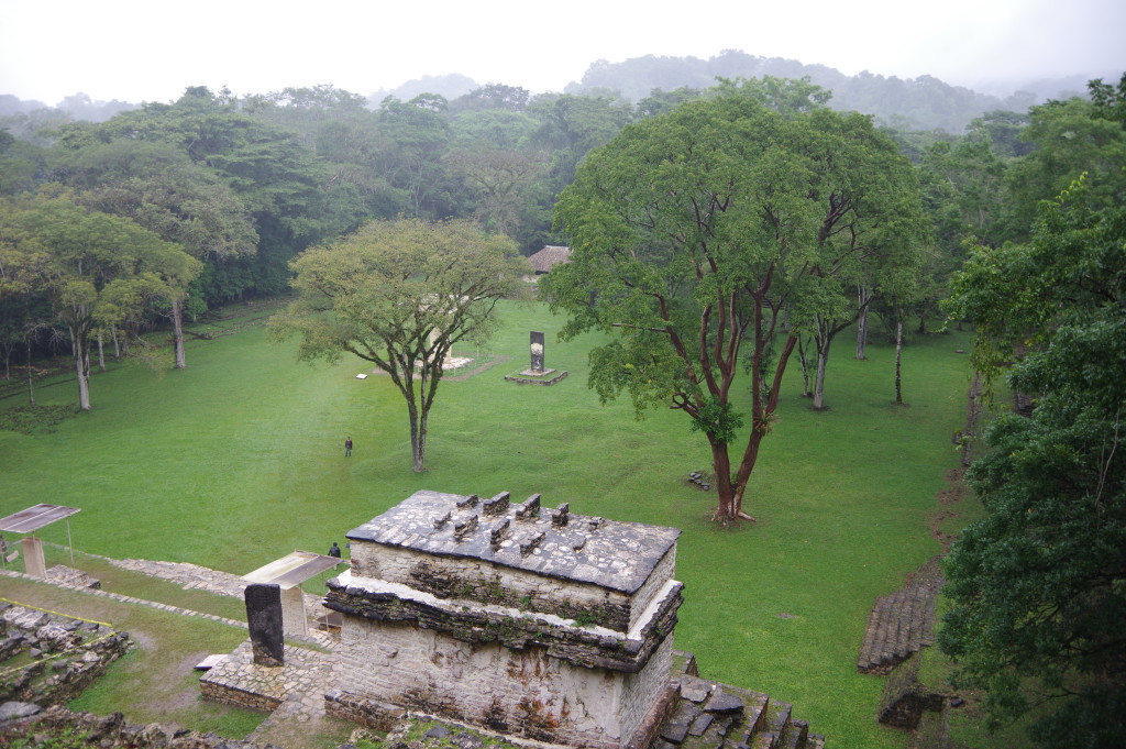 View of the Bonampak site