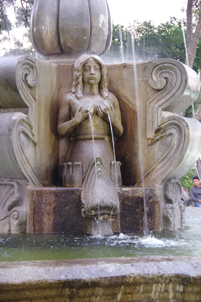 Fountain in the main square
