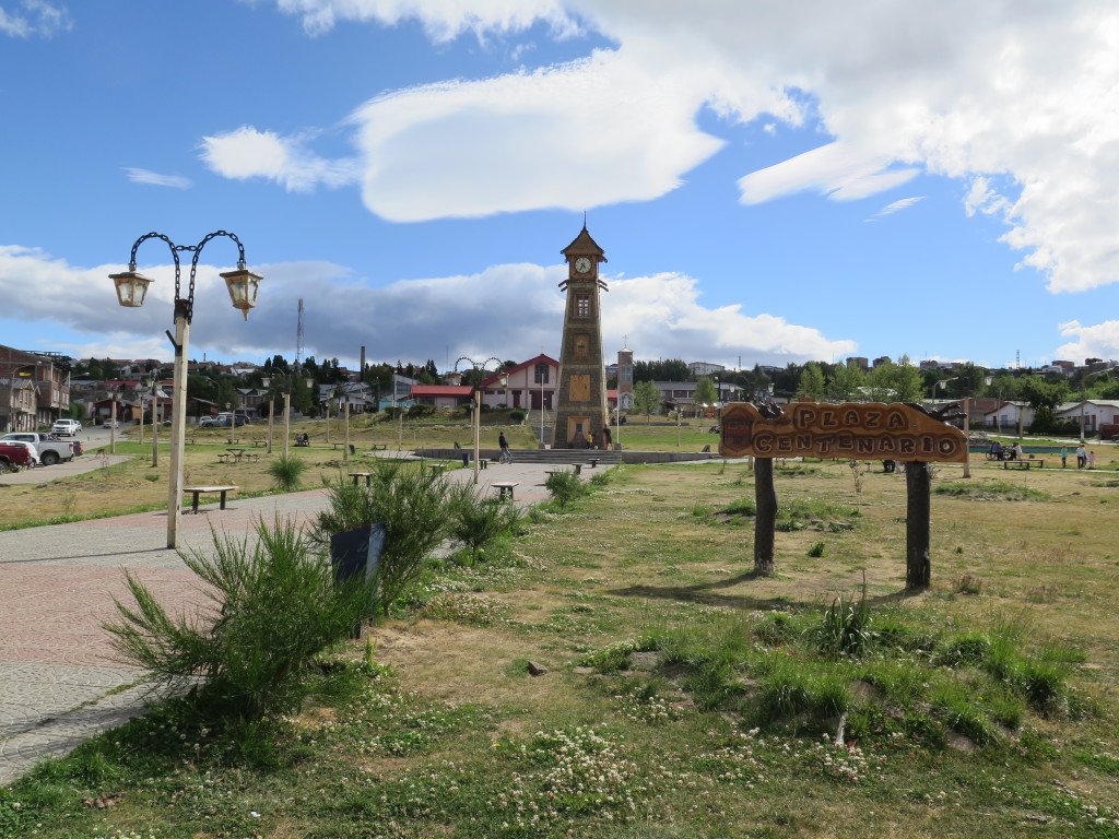 Park in Rio Turbio, on the way to Puerto Natales
