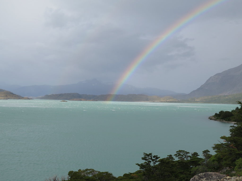 Rainbow over Lago Nordenskjöld