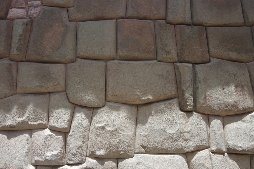 Inca mortar-free wall