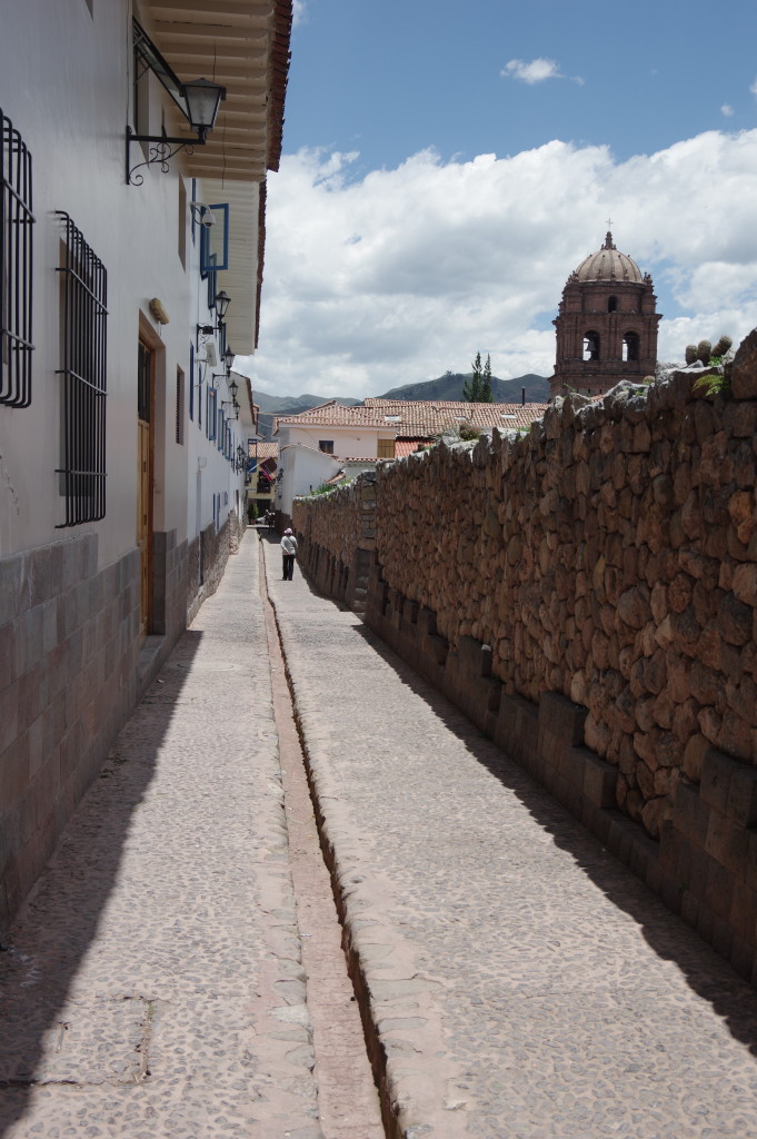 The incas had advanced drainage systems in their cities - some are still in use in Cusco