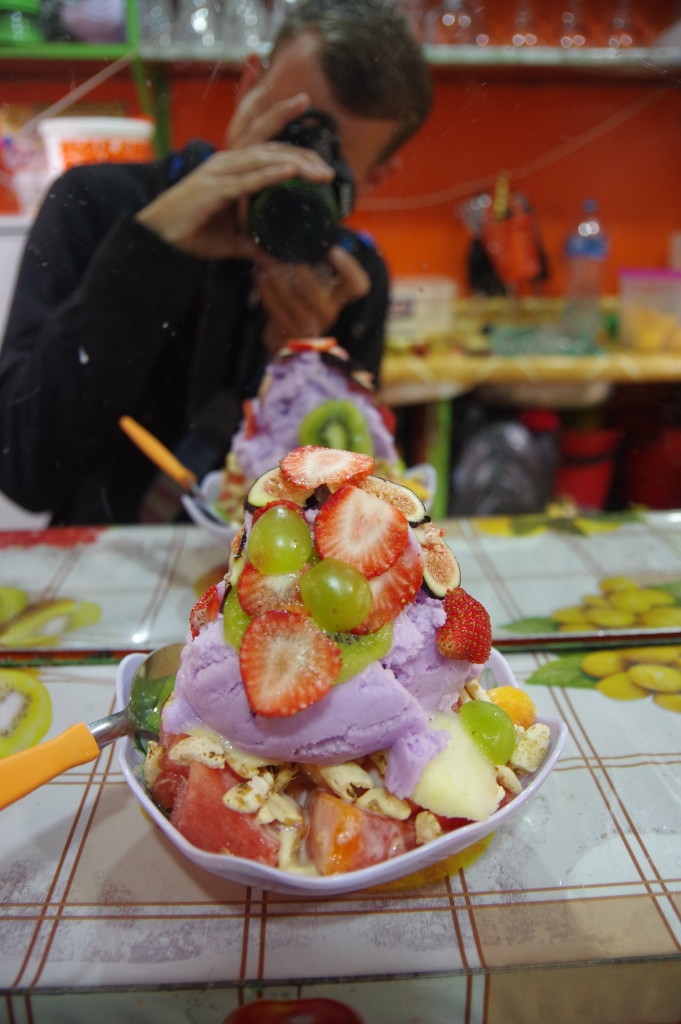 Fruit salad at the central market - an attraction not to miss